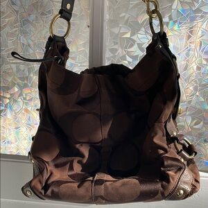 Coach Brown Shoulder Bag